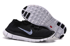 Nike Flyknit 5.0 Black Grey Men Shoes Promo Code